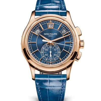 Patek Philippe Annual Calendar Chronograph Complication 42mm 5905R Blue Dial