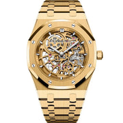 Audemars Piguet Royal Oak Jumbo 16204BA.OO.1240BA.01 Extra-Thin Yellow Gold Openworked 39mm