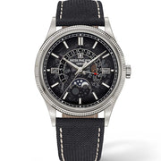 Patek Philippe Retrograde Perpetual Calendar 40mm Grey and Black Dial