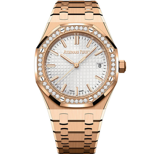 Audemars Piguet Royal Oak Selfwinding 34mm 77451OR White Dial