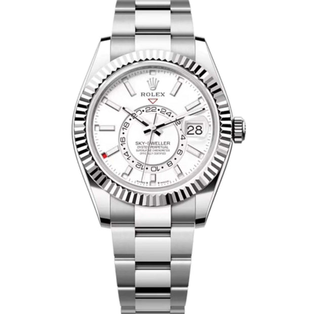 Rolex Sky-Dweller White Dial 336934 Stainless Steel Oyster 2023