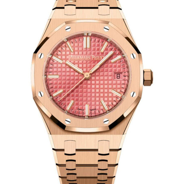 Audemars Piguet Royal Oak Selfwinding 34mm 77450OR Pink Dial