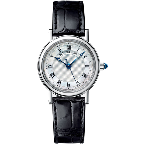Breguet Classique 30mm 8067BB/52/964 Mother Of Pearl Roman Dial