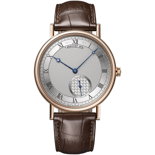 Breguet Classique 40mm 7147BR/12/9WU Silver Roman Dial