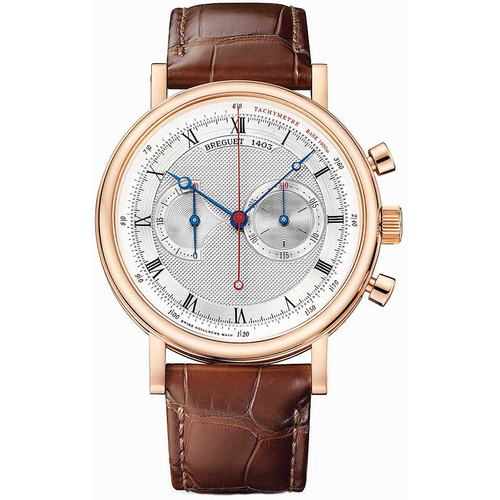 Breguet Classique 42.5mm 5287BR/12/9ZU Silver Roman Dial