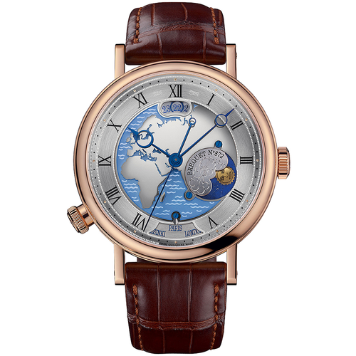 Breguet Classique 43mm 5717BR/EU/9ZU Silver Roman Dial