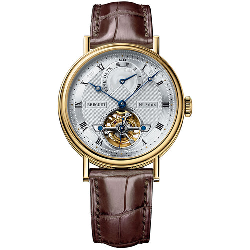 Breguet Classique Complication 39mm 5317BA/12/9V6 Silver Roman Dial