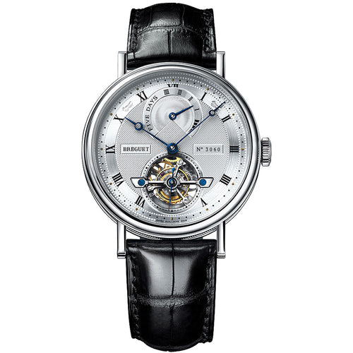 Breguet Classique Complication 39mm 5317PT/12/9V6 Silver Roman Dial