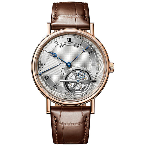 Breguet Classique Complication 41mm 5377BR/12/9WU Silver Roman Dial