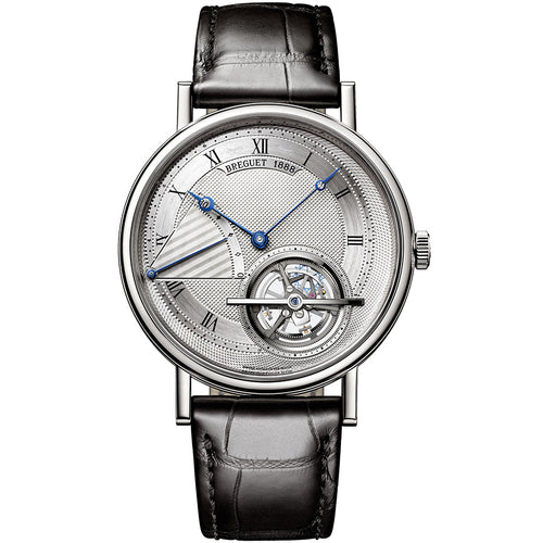 Breguet Classique Complication 41mm 5377PT/12/9WU Silver Roman Dial
