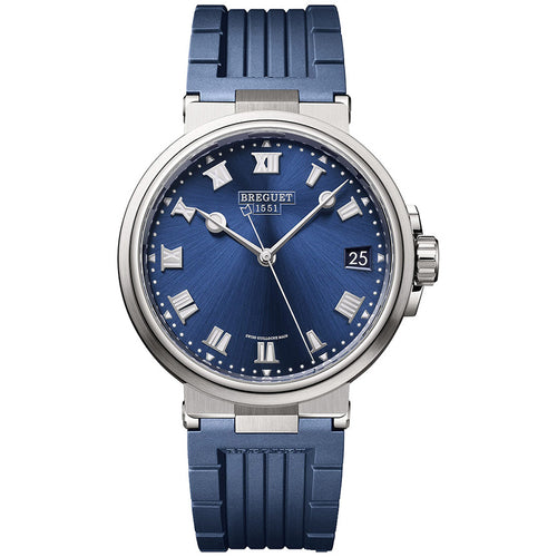 Breguet Marine 40mm 5517TI/Y1/5ZU Blue Roman Dial