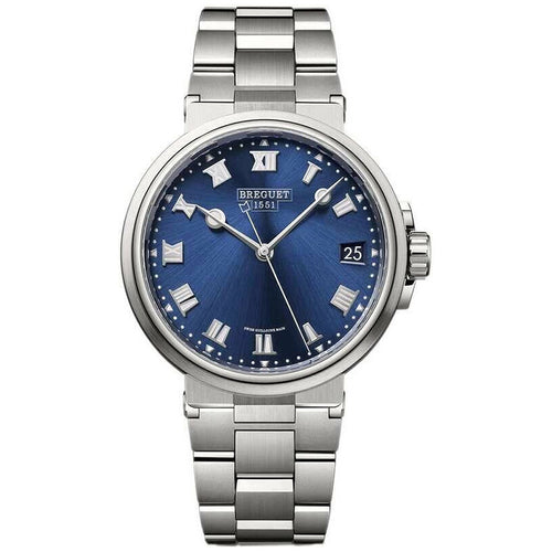 Breguet Marine 40mm 5517TI/Y1/TZ0 Blue Roman Dial