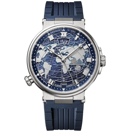 Breguet Marine 43.9mm 5557BB/YS/5WV Blue Roman Dial