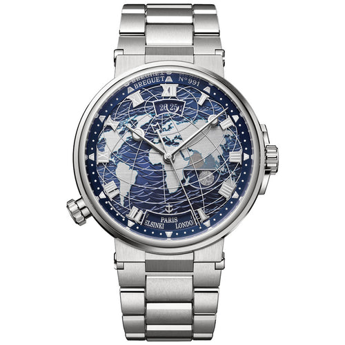 Breguet Marine 43.9mm 5557BB/YS/BW0 Blue Roman Dial