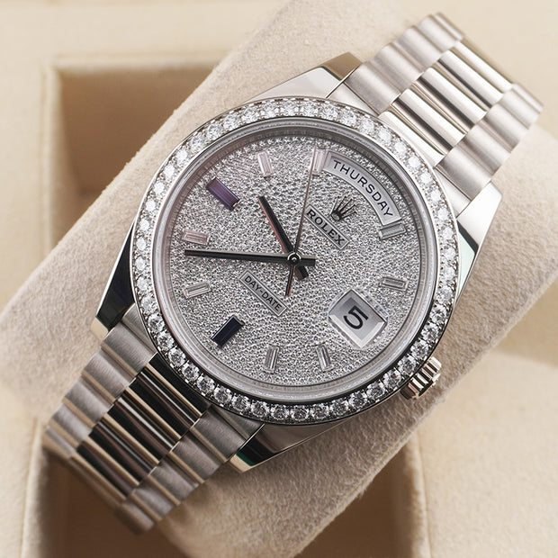 Authentic Rolex Day-Date 40 | 228349 | First Class Timepieces