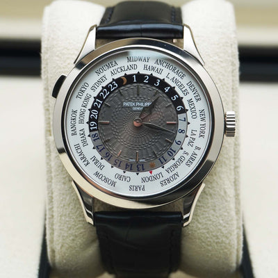 Patek Philippe World Time Complication 38mm 5230G Grey Dial Pre-Owned