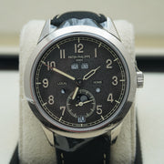 Patek Philippe Complications Annual Calendar Travel Time 41mm 5326g-001 Charcoal Grey Dial