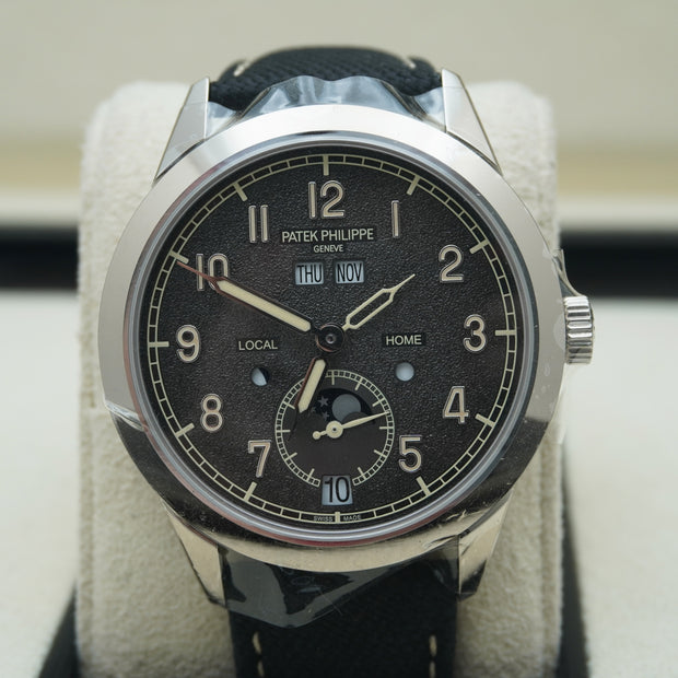 Patek Philippe Complications Annual Calendar Travel Time 41mm 5326g-001 Charcoal Grey Dial