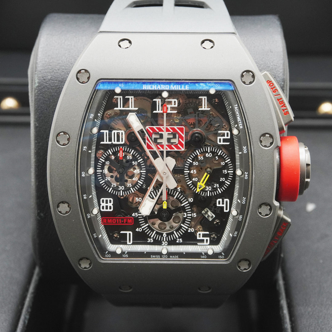 Shop Authentic Richard Mille Openworked Dial Watch | RM11-03