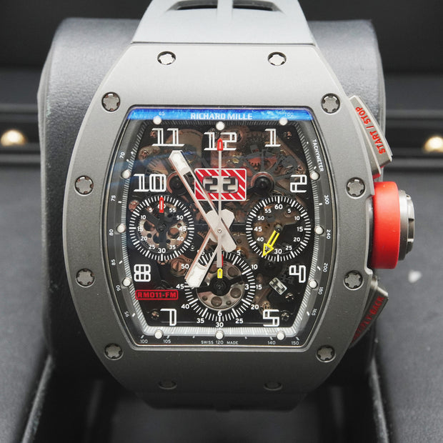 Richard Mille Chronograph RM011-FM Tantalite 50mm Openworked Dial Pre-Owned