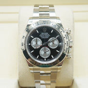 Rolex Cosmograph Daytona Black Dial Silver Panda 126509