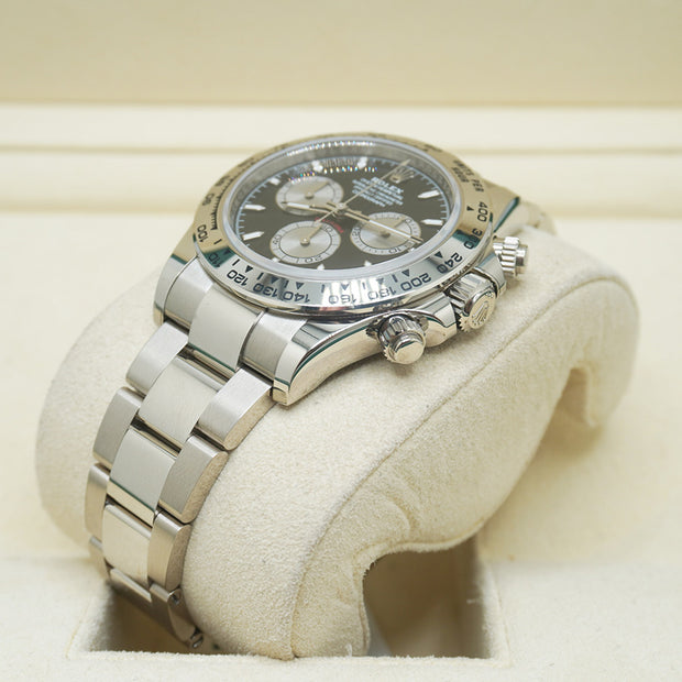 Rolex Cosmograph Daytona Black Dial Silver Panda 126509