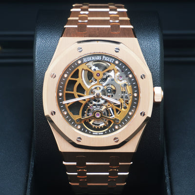 Audemars Piguet Royal Oak Tourbillon Rose Gold Limited 50 Pieces UAE Edition 26518OR.OO.1220OR.01 Pre-Owned
