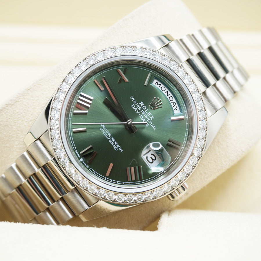 Buy Rolex Day-Date 40 Watch | 228349 | First Class Timepieces