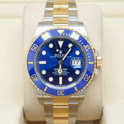 Rolex Submariner Date 41mm 116613LB Blue Dial Pre-Owned