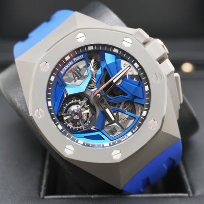 Audemars Piguet Royal Oak Concept Flying Tourbillon GMT 44mm 26589IO.OO.D030CA.01 Openworked Dial Pre-owned