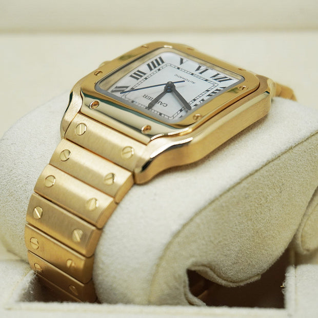Cartier Santos Yellow Gold 40mm Large Size WGSA0029