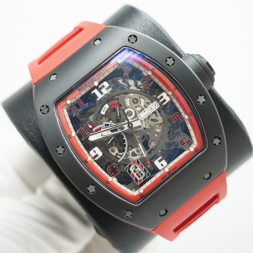 Richard Mille RM030 CA-TZP "Black Dash" Limited Edition of 50 Pieces 50mm Openworked Dial Pre-Owned