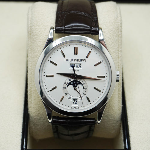 Patek Philippe Annual Calendar Complication 38mm White Dial 5396G
