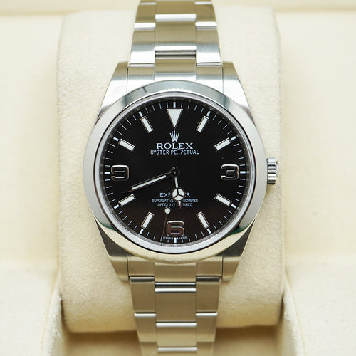 Rolex Explorer 39mm Black Dial 214270 Pre-Owned
