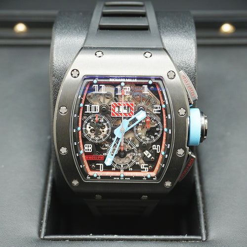 Richard Mille Chronograph RM11-FM Felipe Massa Ceramic 50mm Openworked Dial