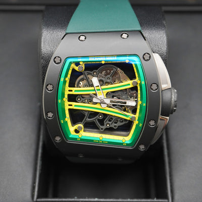 Richard Mille RM061-01 Limited Edition Yohan Blake Ceramic 50mm Openworked Dial Pre-Owned