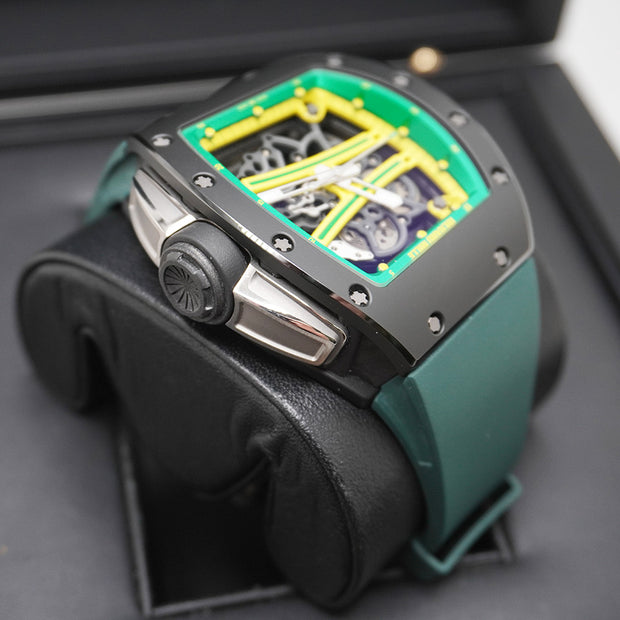 Richard Mille RM061-01 Limited Edition Yohan Blake Ceramic 50mm Openworked Dial Pre-Owned