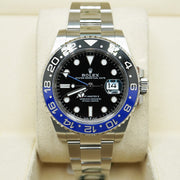 Rolex GMT-Master II "Batman" 40mm 126710BLNR Black Dial