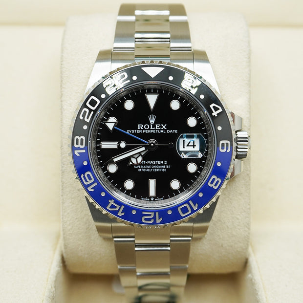 Rolex GMT-Master II "Batman" 40mm 126710BLNR Black Dial