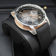 Audemars Piguet Code 11.59 Smoked Black Dial Rose/White Gold Case On a Kevlar Rubber Strap 26393CR Pre-Owned