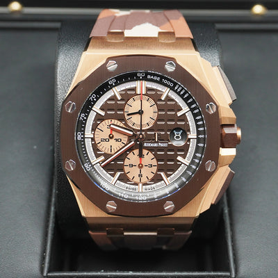 Audemars Piguet Limited Edition Royal Oak Offshore Chronograph 44mm 26401RO Brown Dial Pre-Owned