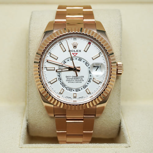 Rolex Sky-Dweller 42mm 326935 White Dial Pre-Owned