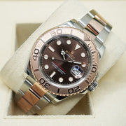 Rolex Yacht-Master 40mm Stainless Steel/Rose Gold Chocolate Dial 116621