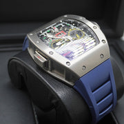 Richard Mille RM 11-02 Chronograph GMT Titanium 50mm Openworked Dial Pre-Owned