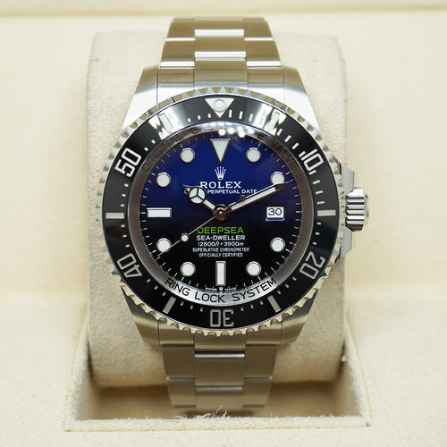 Rolex Sea-Dweller Deepsea 44mm 126660 James Cameron Blue / Black Dial Pre-Owned