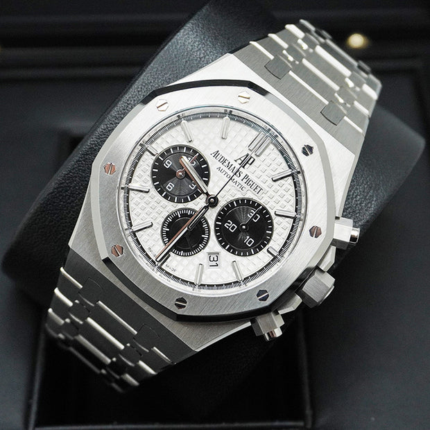 Audemars Piguet Royal Oak Chronograph 41mm 26331ST White Dial Pre-Owned