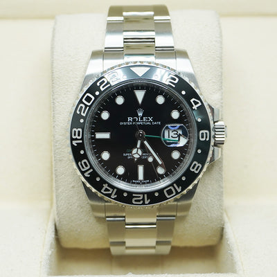 Rolex GMT-Master II 40mm 116710LN Black Dial Pre-Owned