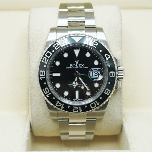 Rolex GMT-Master II 40mm 116710LN Black Dial Pre-Owned