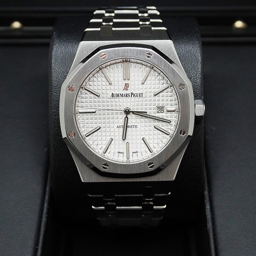 Audemars Piguet Royal Oak 41mm 15400ST White Dial Pre-Owned