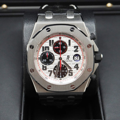 Audemars Piguet Royal Oak Offshore Chronograph 42mm 26170ST White Dial Pre-Owned